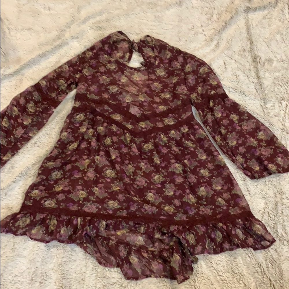 Boho mini dress